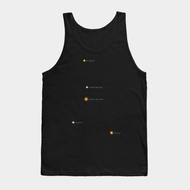 Constellation Cancer Tank Top by GloopTrekker